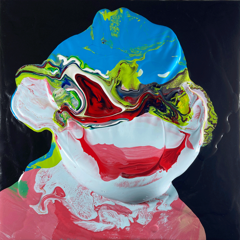 Creature painting by Angela Smith