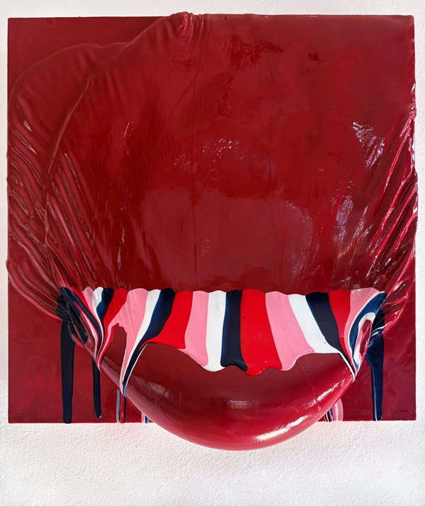 Abstract painting by Angela Smith