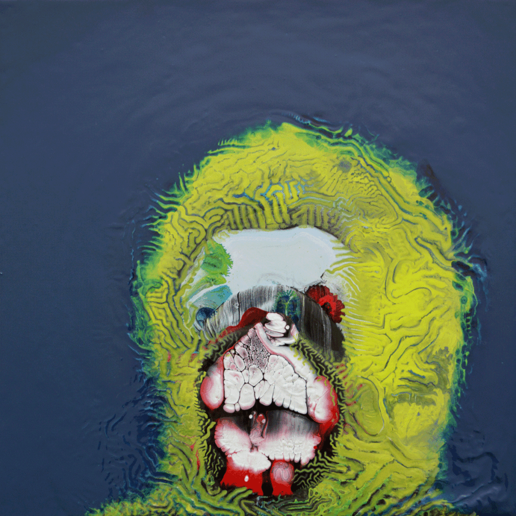 Creature painting by Angela Smith