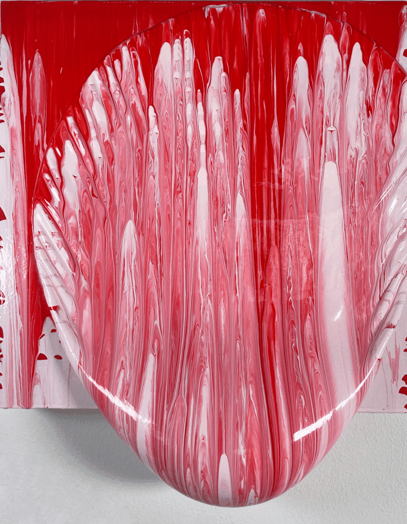 Abstract painting by Angela Smith