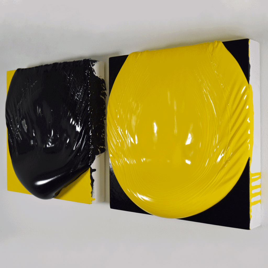 Abstract painting by Angela Smith