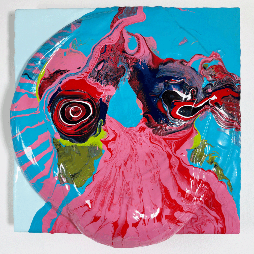 Creature painting by Angela Smith