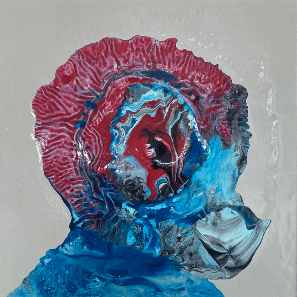 Creature painting by Angela Smith