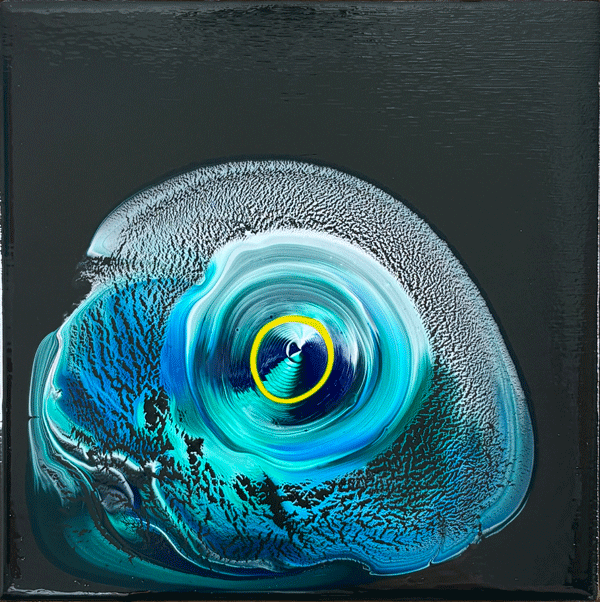 Abstract painting by Angela Smith